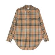 Vintage Check Button-Down Skjorte