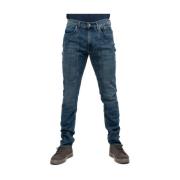 Slim Fit Jeans med ikoniske lapper