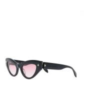 Sorte Cat-Eye Solbriller til Kvinder