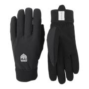 Windstopper Tracker 5-finger Sort Cykelhandske