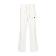 Hvide Bukser med 3,5 cm Hæl