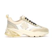 Bubble Sneakers Hvid Beige Mesh