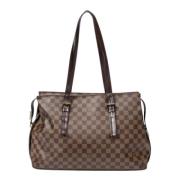 Pre-owned Canvas louis-vuitton-tasker