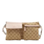 Pre-owned Canvas gucci-tasker