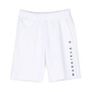 Hvide Bermuda Shorts i Bomuld til Drenge