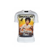 Bruce Lee Hvid T-shirt