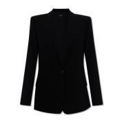 Blazer med spidse revers