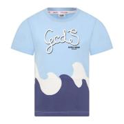 Lysblå Bølger T-Shirt
