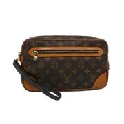 Pre-owned Coated canvas louis-vuitton-tasker