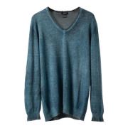 Ikonisk Cashmere V-Hals Sweater