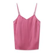 Mos Mosh Mmditte Silk Singlet Bluser 159530 Camellia Rose