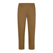 Laurie Patricia Pure Regular Crop Trousers Regular 100870 85100 Dijon