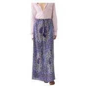 Print maxi nederdel Tajar