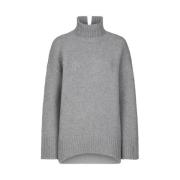 Dondup - Rollneck Sweater - Grå, 34 DK / 40 IT