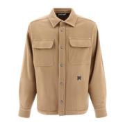 Monogram Lommer Uld Overshirt Jakke