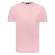 Pink Polo T-shirt fra FW23 Kollektionen