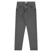 Regular Tapered Sort Denim Jeans