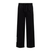 LOGO TRACKPANTS Black