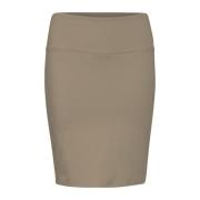 Kaffe Penny Skirt Nederdele Tannin