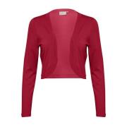 Kaffe Astrid Bolero Strik Haute Red