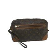 Pre-owned Canvas louis-vuitton-tasker