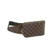 Pre-owned Canvas louis-vuitton-tasker