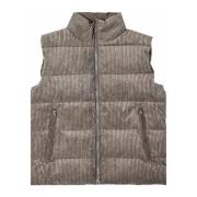 Puffer Jakke Euryops Mud Grey