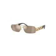 Guld Solbriller med Originaltaske
