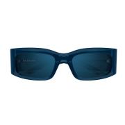 Blå Solbriller med Tilbehør