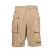 Cargo Cotton Bermuda Shorts