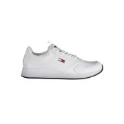 Hvid Polyester Sneaker