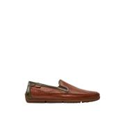 Casual Camel Læder Herre Loafers