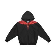 Sort Rød Icon Wings Hoodie