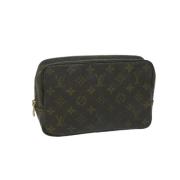 Pre-owned Canvas louis-vuitton-tasker