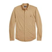 Klassisk Camel Mesh Skjorte