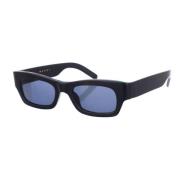Marineblå Rektangulære Solbriller