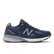 990v4 Navy Silver Løbesko