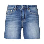 Afslappet Fit Denim Shorts