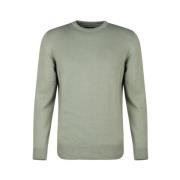 Grøn Bomuldssweater MKN0932 Stil