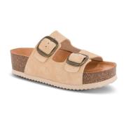 Chunky Slip-In Bio-Sandal med Justerbare Remme