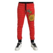 Red Pig Year Jogger Sweatpants