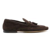 Italienske Ruskindstassel Loafers