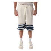 Strik Stripe Bermuda Shorts