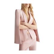 Antik Rosa Blazer Sæt Slim Fit