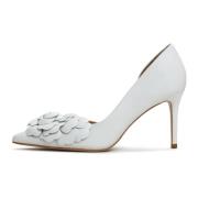 Hvide Stiletto High Heeled Sandaler