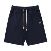 Børstet Fleece Reverse Weave Shorts