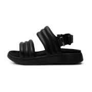 Stilfuld Lædersandal