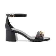 Signatur Sandal med Horsebit Accent