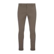 Slim Chino Bukser Brun