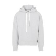 Grå Bomuld Hoodie Sweatshirt AW23